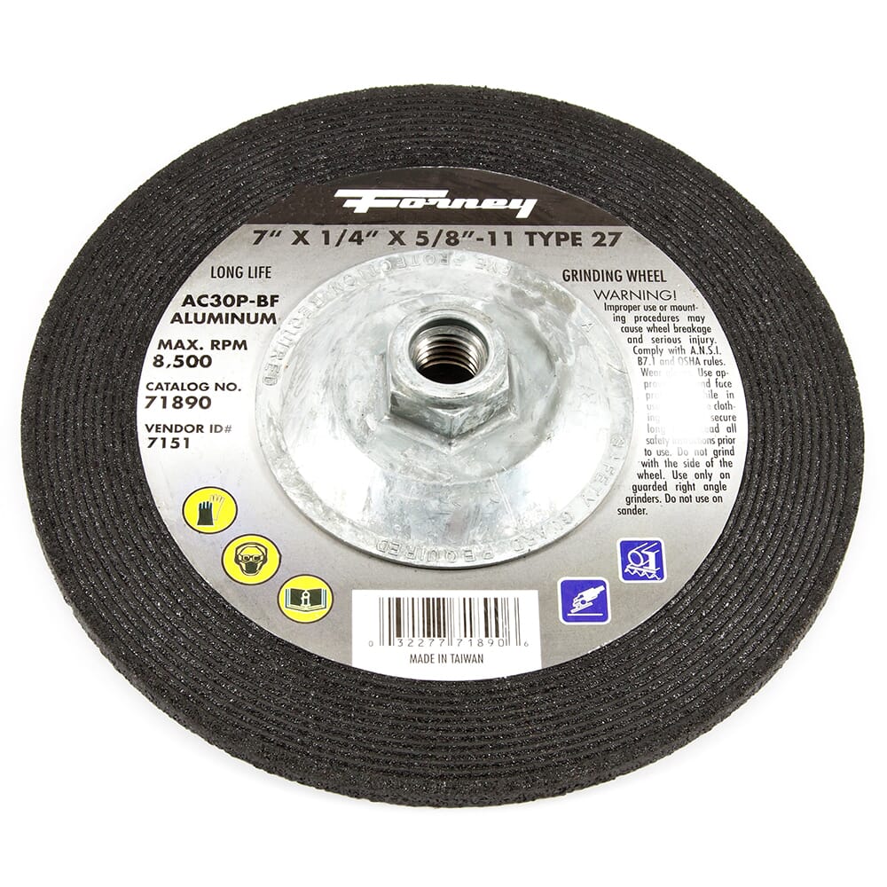 71890 Grinding Wheel, Aluminum, Ty
